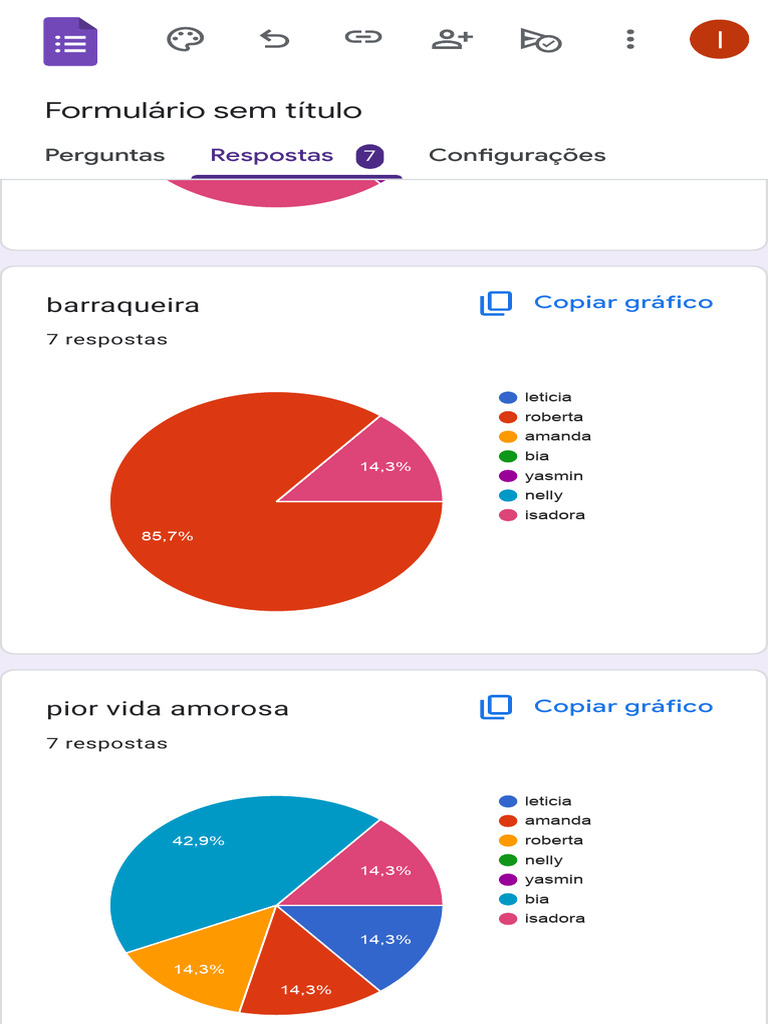 Formulário sem título - Formulários Google | PDF