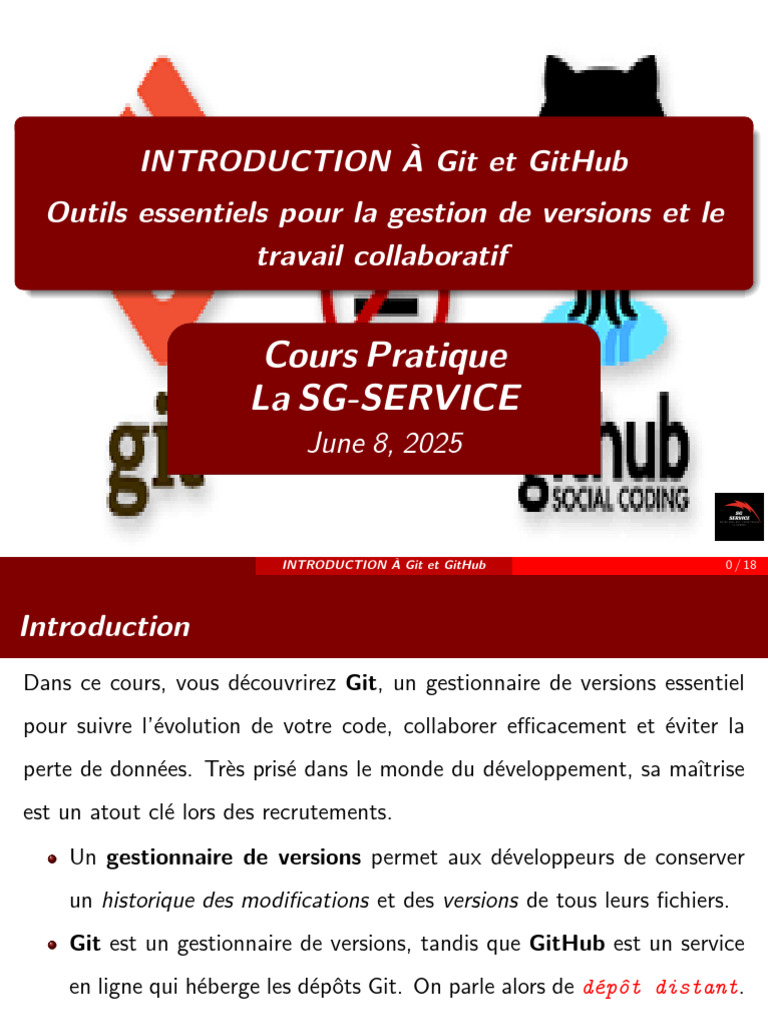 Configurer Git : user.name et user.email | PDF | Gestion de versions ...