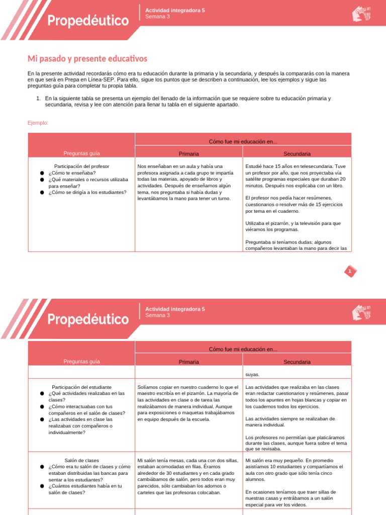 Prepa en Linea Sep Pirmer Modulo | PDF | Escuelas | Educación Secundaria