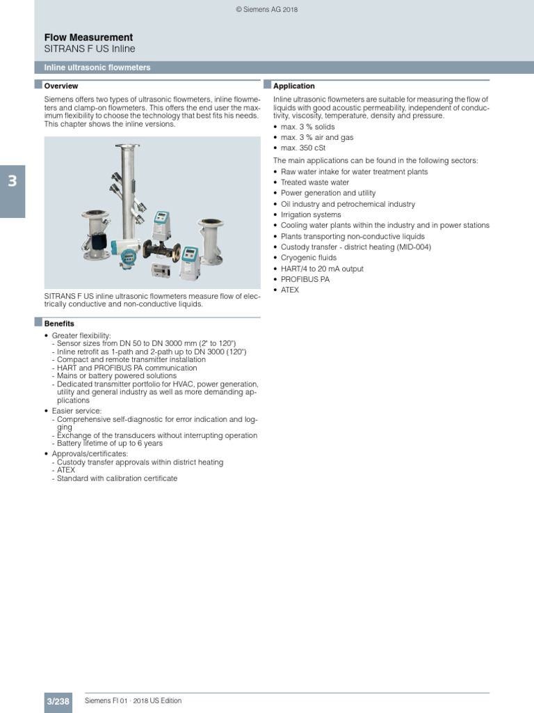 Flowmeter Ultrasonics | PDF | Flow Measurement | Ultrasound