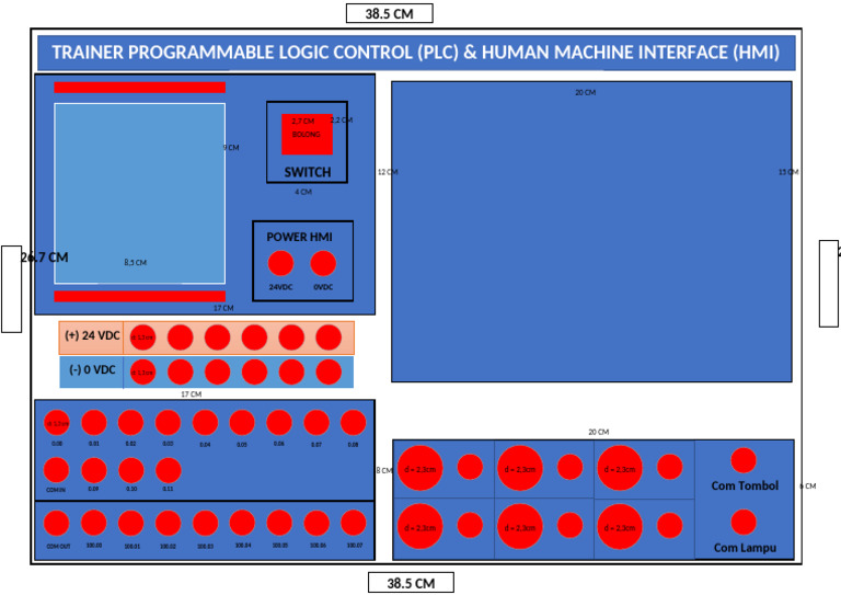 Landing Page Dimensions for HMI PLC | PDF | Computer Science | Human ...