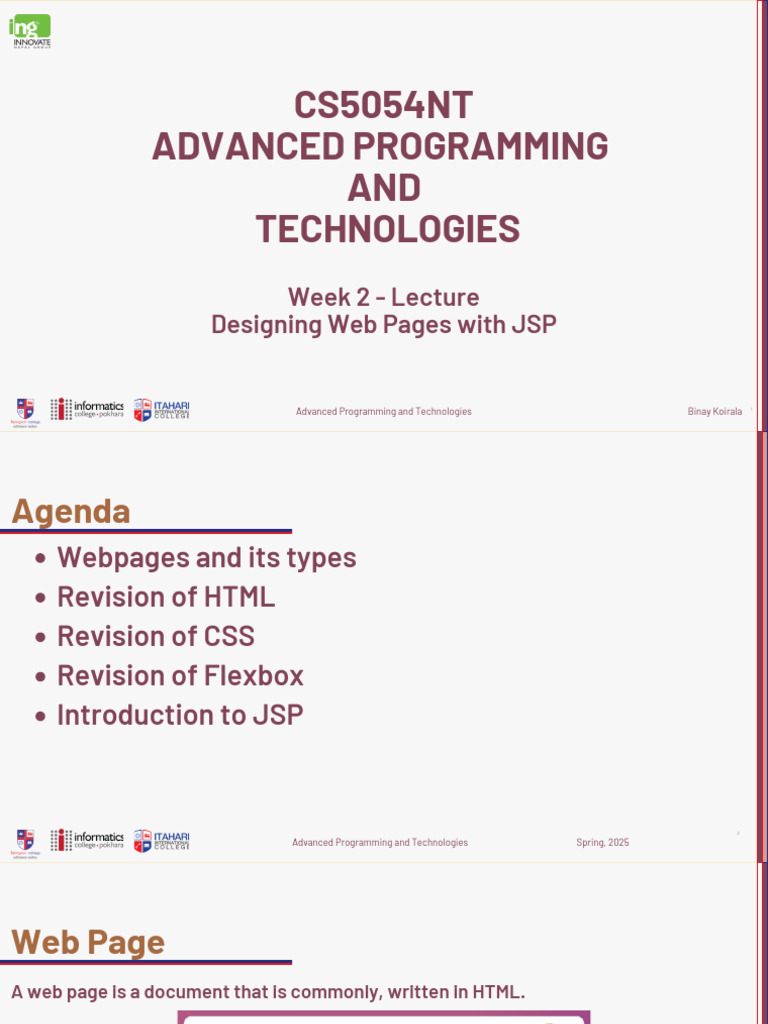 Week2Lecture 159290 | PDF | World Wide Web | Internet & Web