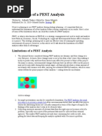 Download Limitations of a PEST Analysis by ask4mato SN88414769 doc pdf
