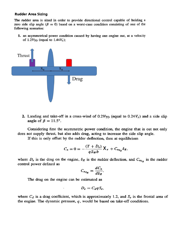 Rudder Design | PDF