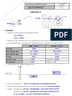 Exercice Ajustements PR