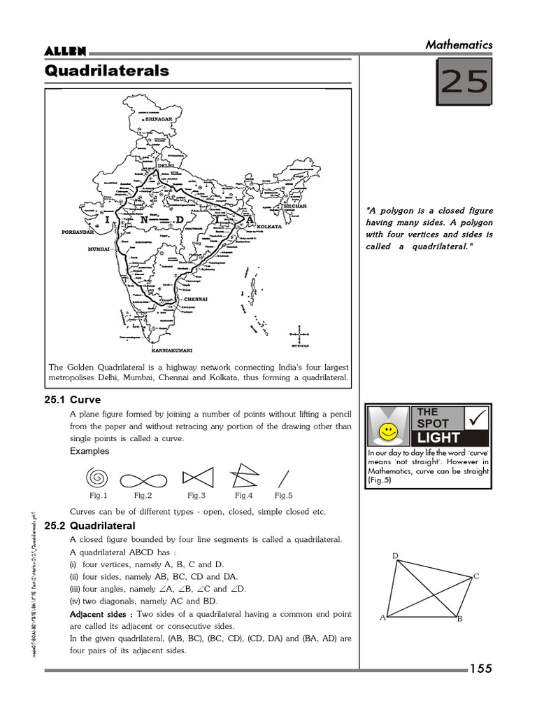Properties of Quadrilaterals Explained | PDF | Rectangle | Euclidean ...