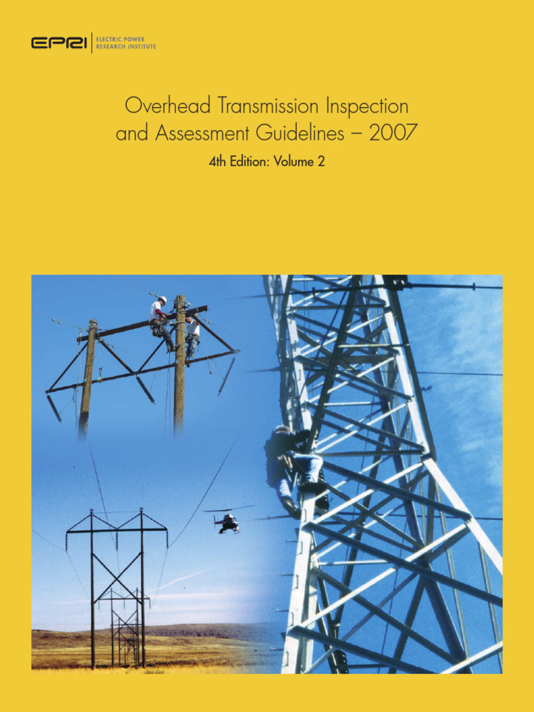 Overhead Transmission Inspection Guidelines | PDF | Insulator ...
