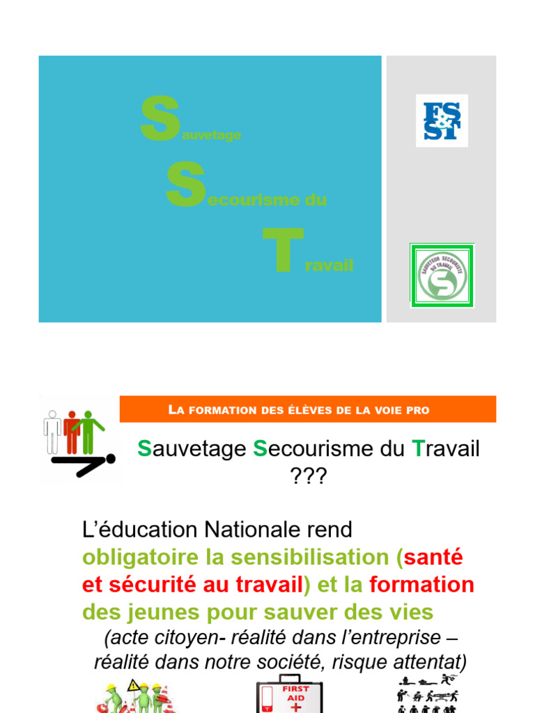 Formation SST : Sauvetage et Prévention | PDF | Brûlure | Santé et ...