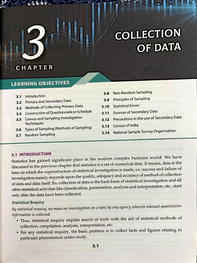 Data Collection Methods in Statistics | PDF | Scientific Method ...