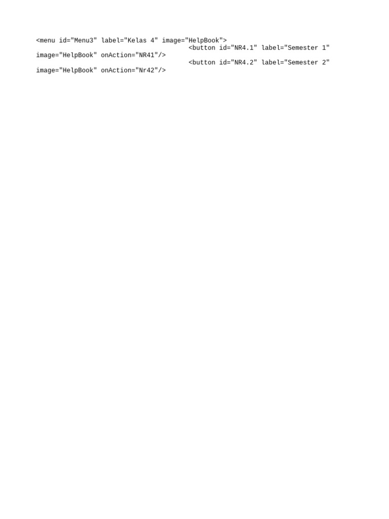 Script Raport Kelas 4 SKL | PDF