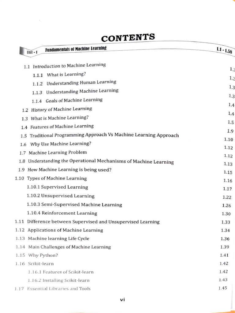 ML Chapter 1 | PDF
