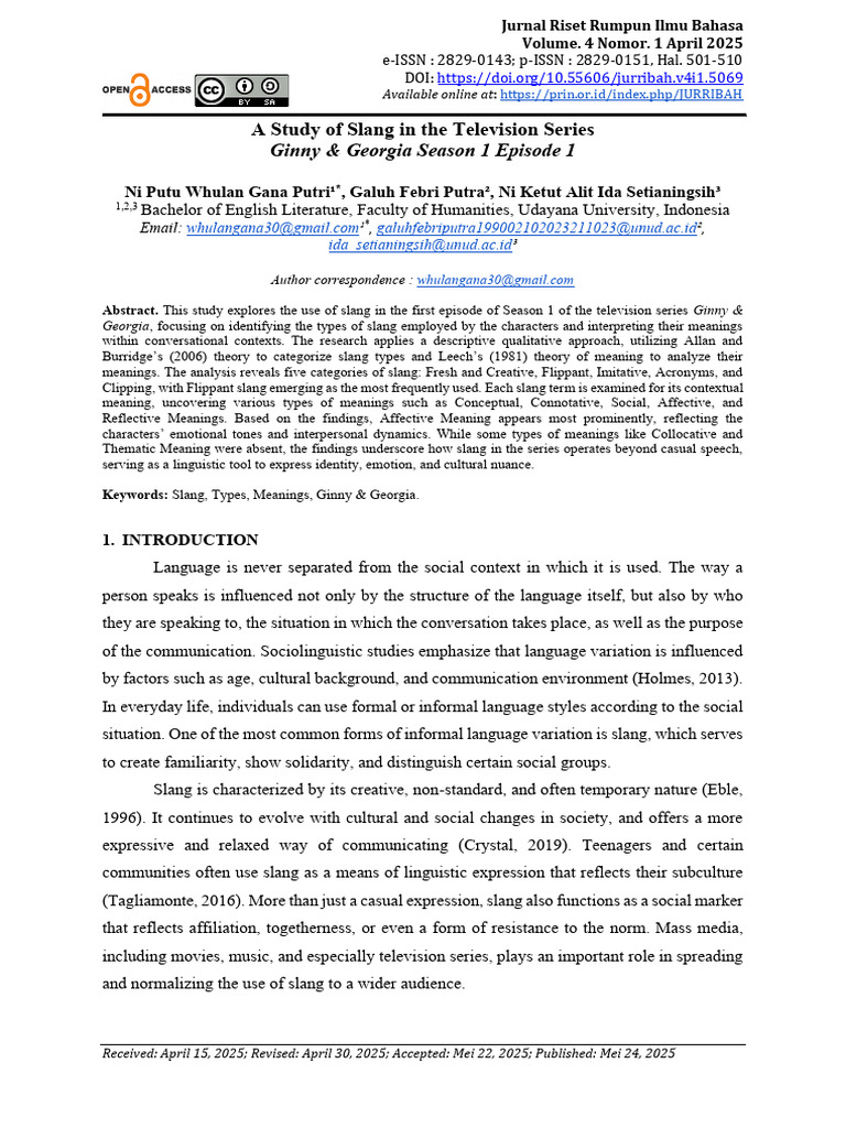 Jurribah+-+Volume.+4+Nomor.+1+April+2025+Hal+501 510 | PDF | Semantics ...