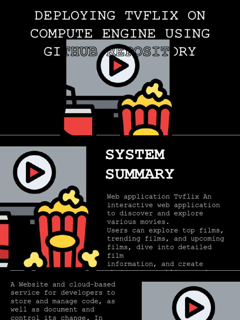Deploying Tvflix on Compute Engine | PDF