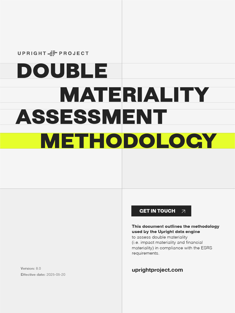 Double Materiality Assessment Guide | PDF | Risk | Human Impact On The ...