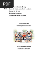 Português - Uma Experiencia Vivida