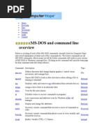 MS-DOS and Command Line: Home Free Help Tips Dictionary Forums Links Contact