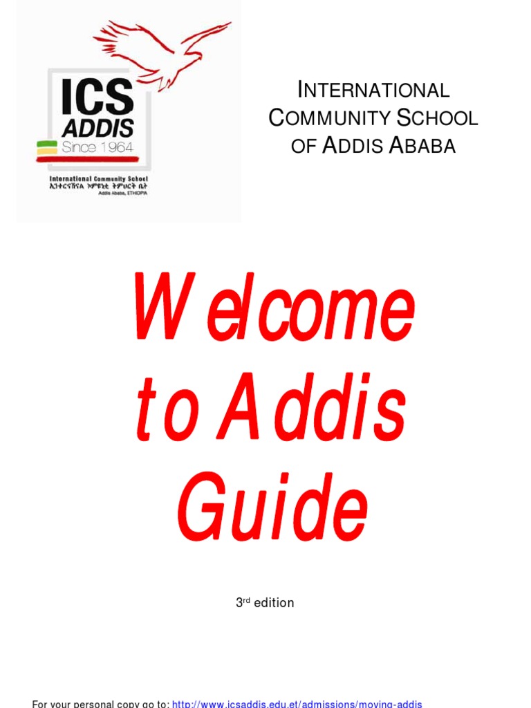 ICS To Addis Guide 3rd Edition PDF Ethiopia Vaccines