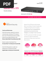Quantum Force 3920 Datasheet Overview | PDF | Computer Network ...