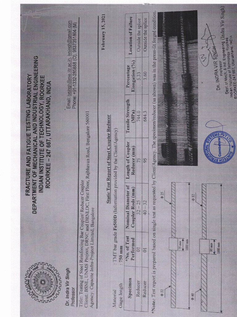 Static Test Report | PDF