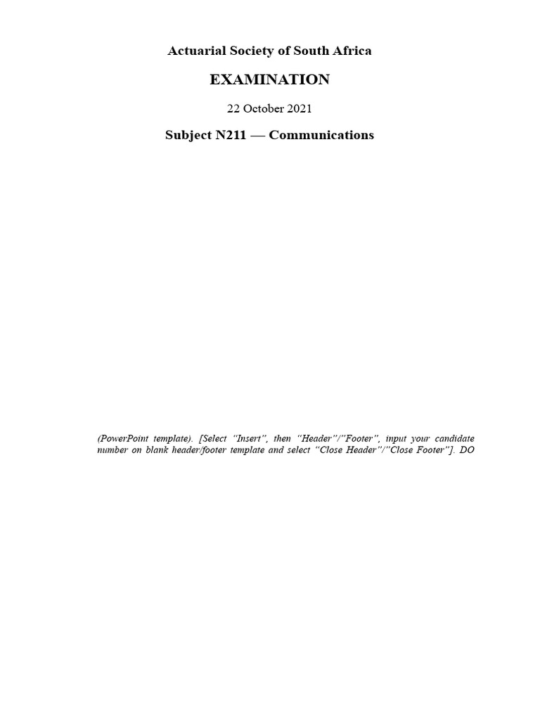 N211 Exam Instructions and Legislation Update | PDF | Retirement | Pension