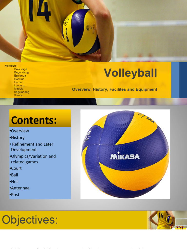 Volleyball Overview and History Guide | PDF | Sports | Volleyball