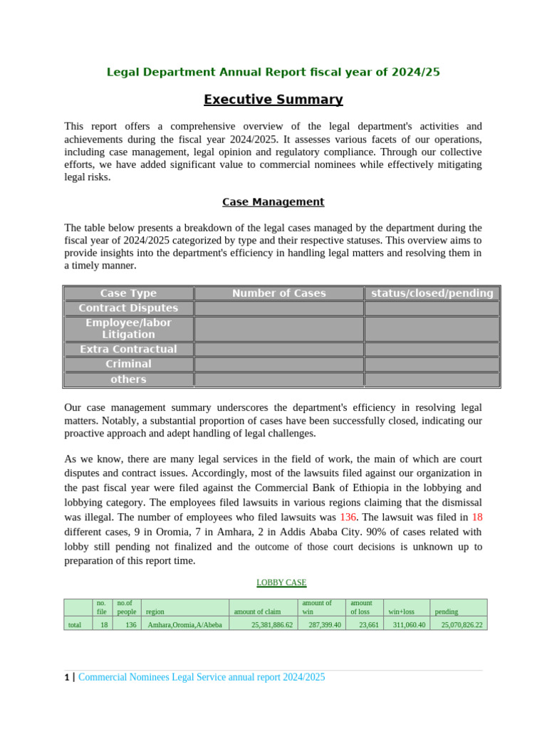 Report Draft | PDF | Lawsuit | Justice