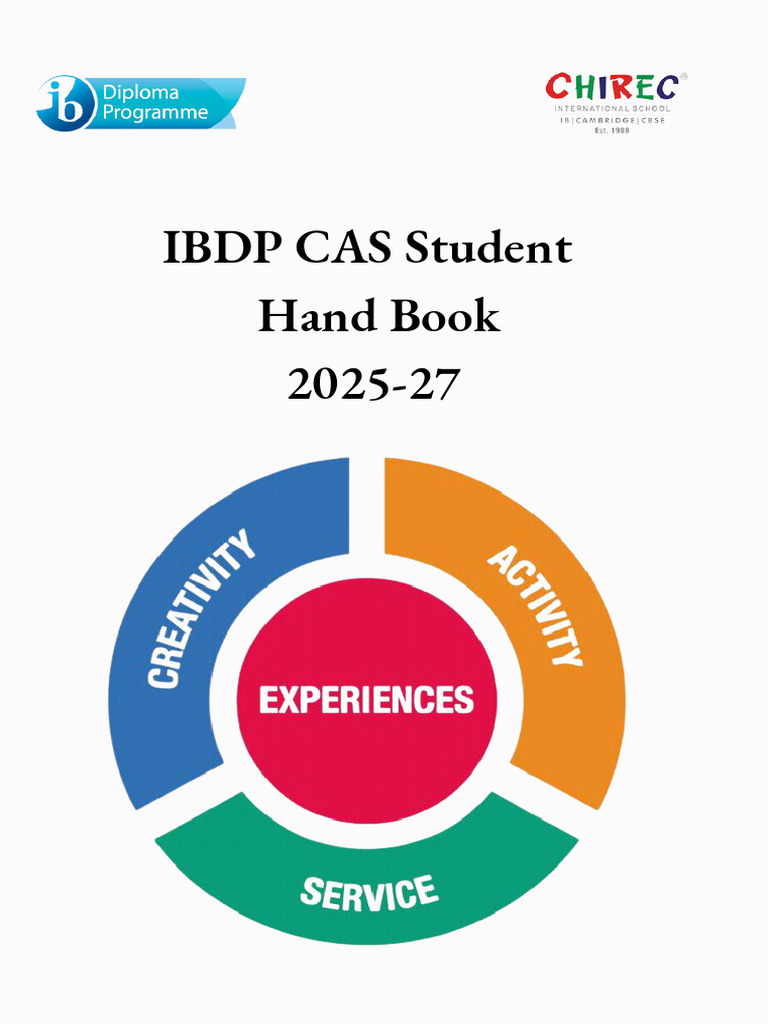 IBDP CAS Handbook 2025-27 Overview | PDF | Learning | Risk