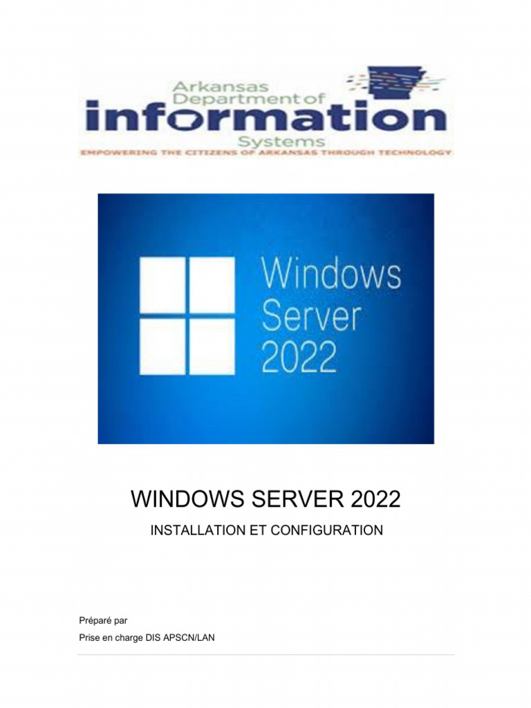 Installation et configuration de Windows Server 2022 | PDF | Stratégies ...