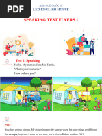 A2 Flyers Exam Practice Part 7 | PDF | Language Arts & Discipline