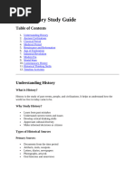 01 History Basics - Class Notes With Examples | PDF