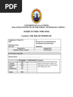 Download Assignment Entrepreneur GREAT SUCCESS by Aliff Afellay SN88429677 doc pdf