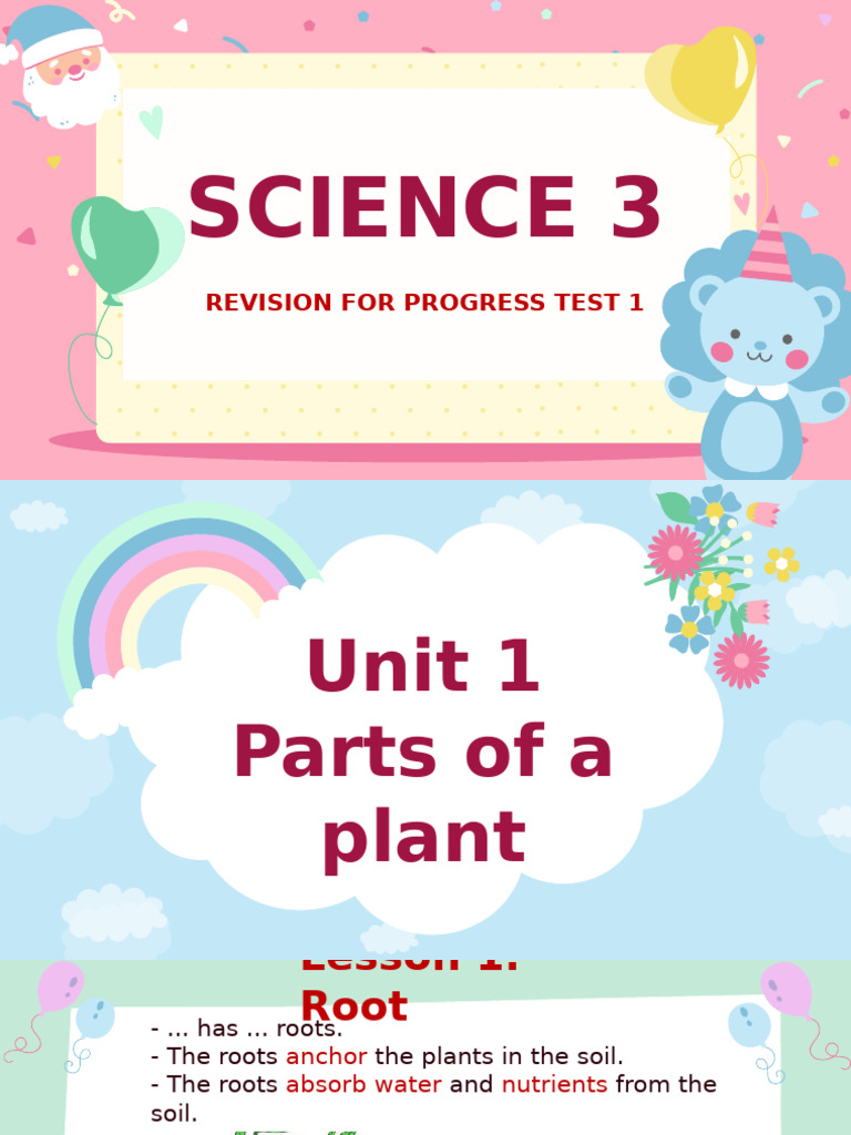 Science 3 - Revision 1 | PDF