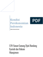 Kondisi Perekonomian Indonesia