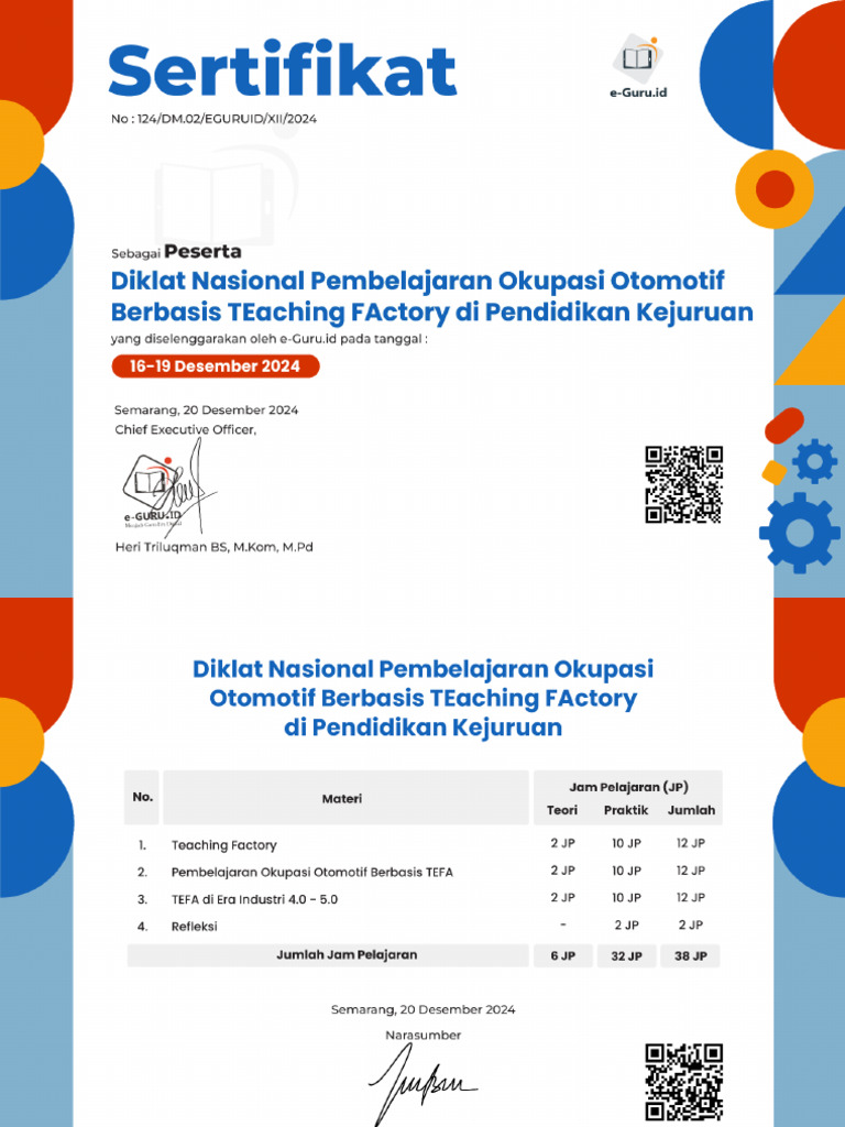 Tomotif Berbasis TEaching FActory Di Pendidikan Kejuruan | PDF