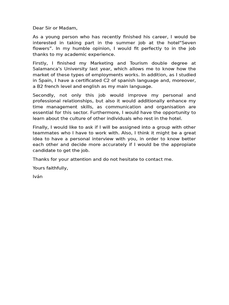 C1-TA Iván Márquez FormalEmail2 | PDF