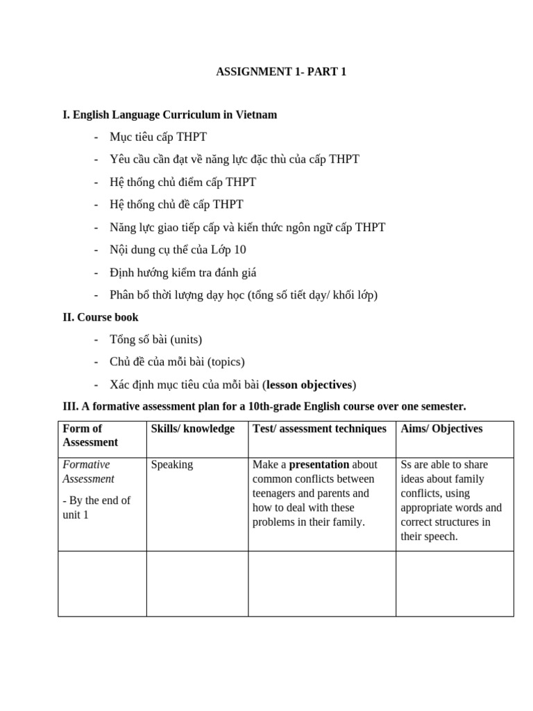 Assignment 1 Part 1 Final | PDF