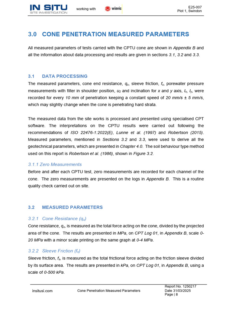 CPT-results calculation | PDF | Young's Modulus | Applied And ...