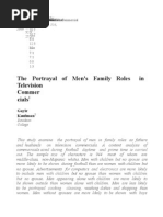 Download The Portrayal of Mens Family Roles in Television Commercials by eqsg SN88433470 doc pdf