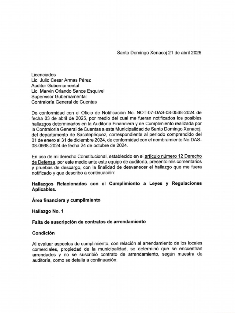 Contraloria Damian | PDF