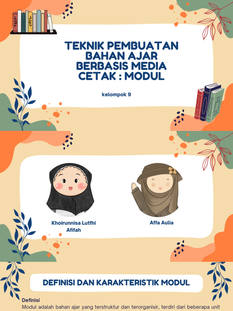 Desain Modul Pembelajaran Efektif | PDF