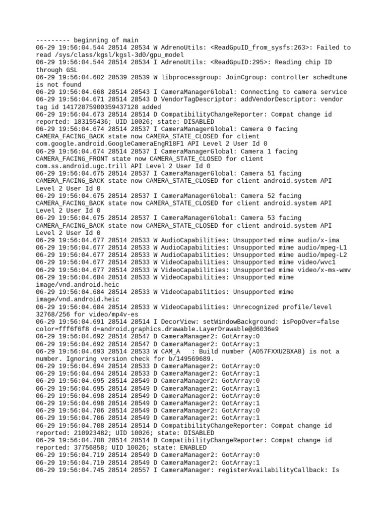 Log Cat 1751201764512 | PDF | Computer Programming | Operating System ...