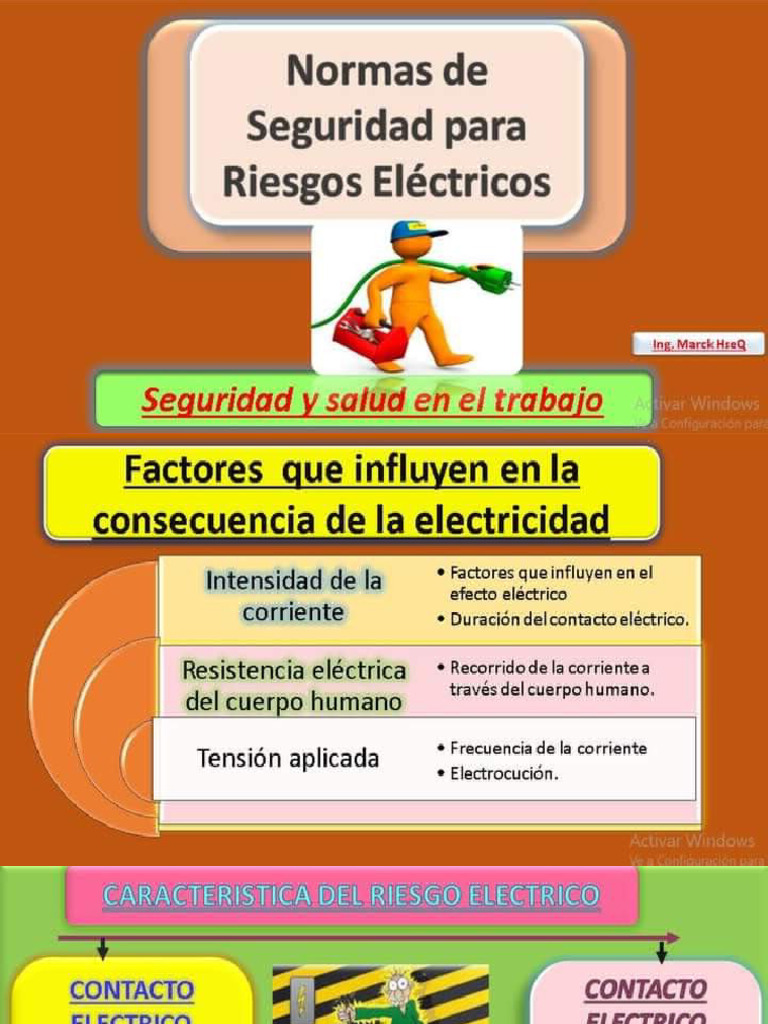 Normas de Seguridad para Riesgos Electricos | PDF