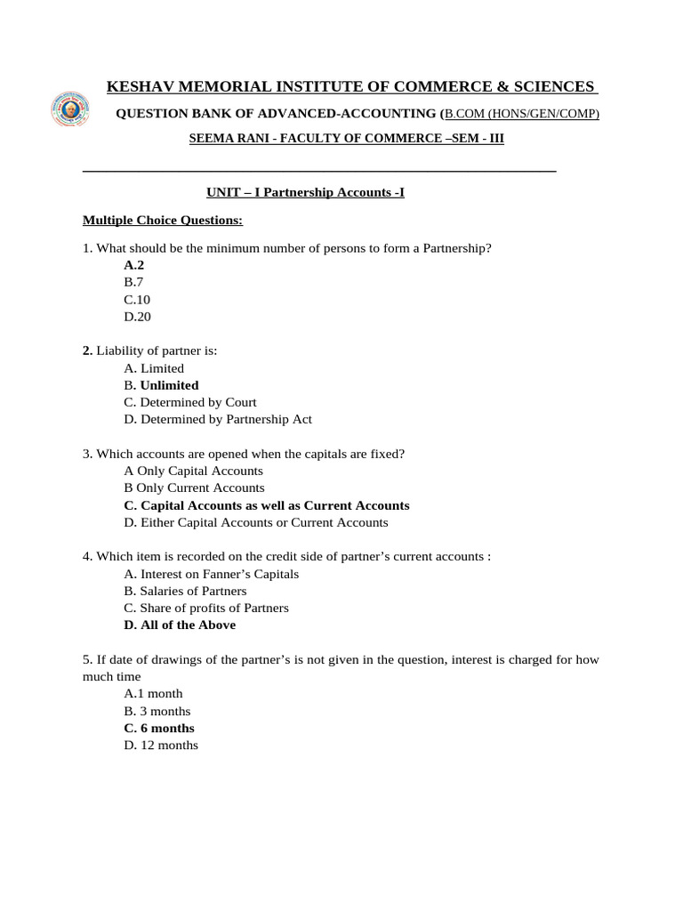 Advanced Accounting Question Bank | PDF | Dividend | Goodwill (Accounting)