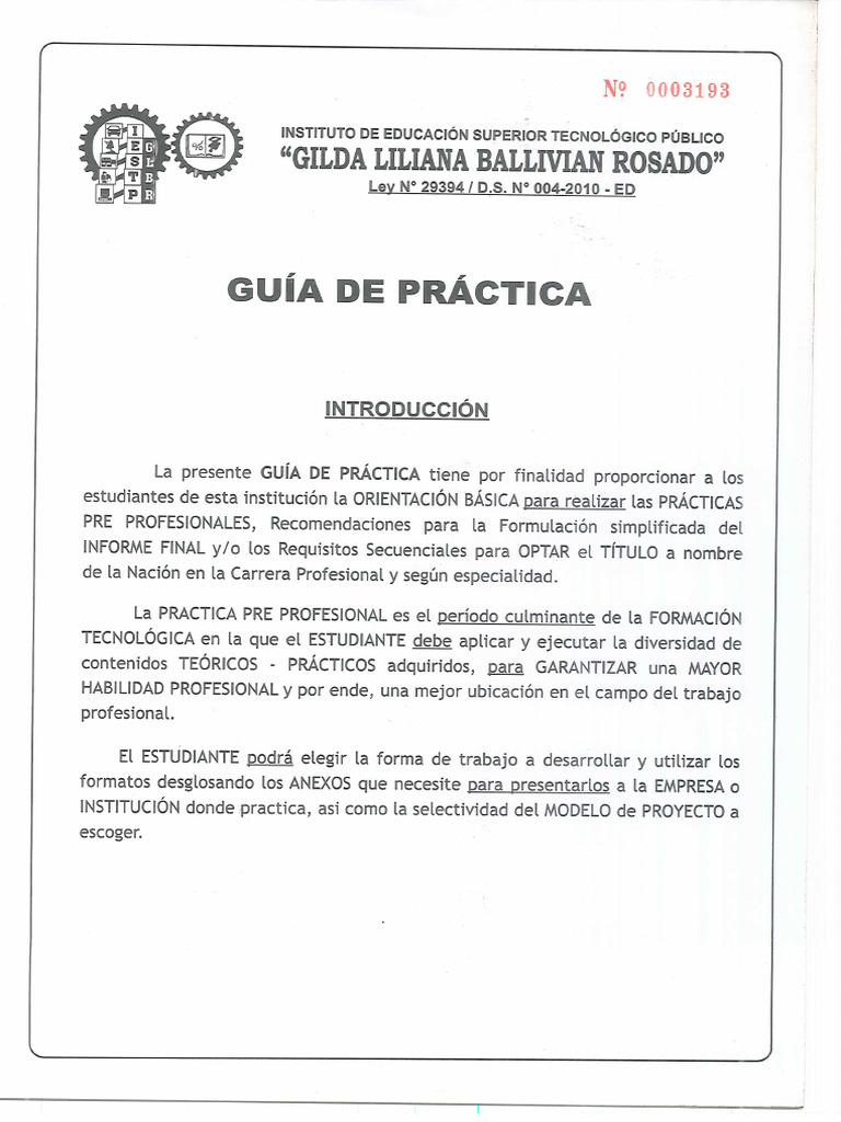Guia de Practica | PDF