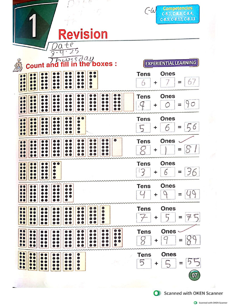 Maths Bookwork 1 | PDF
