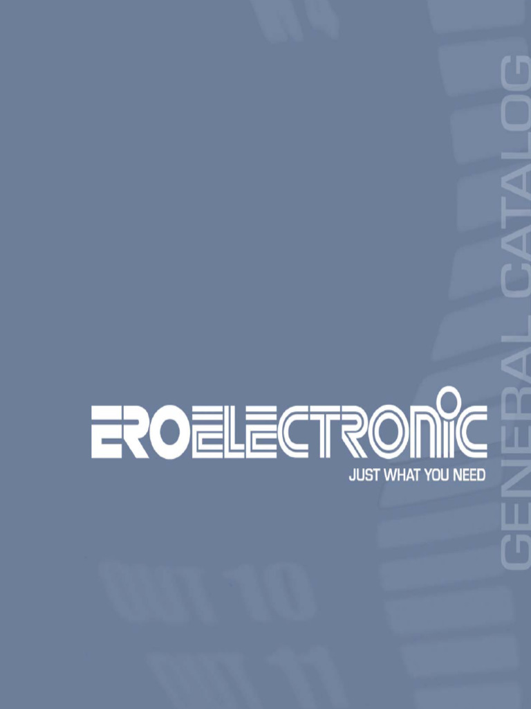 ERO Electronic Control Solutions Catalog | PDF | Relay | Power Supply