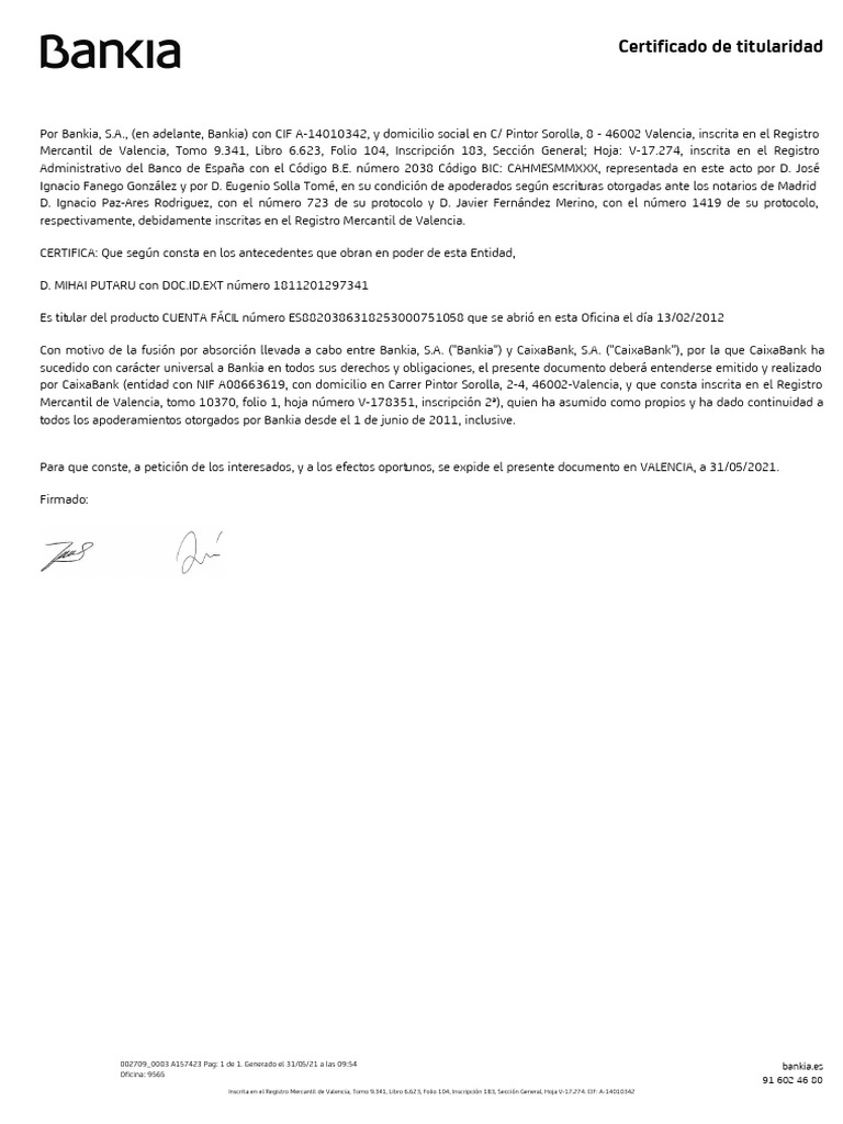 Certifica Do | PDF