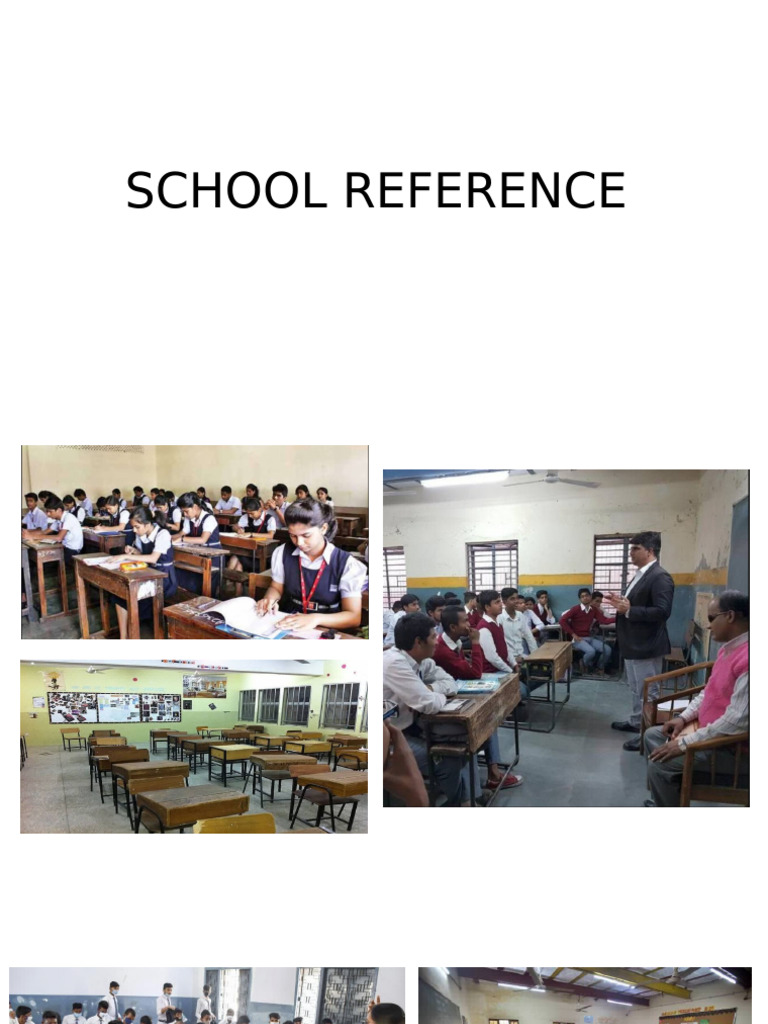 School Reference | PDF