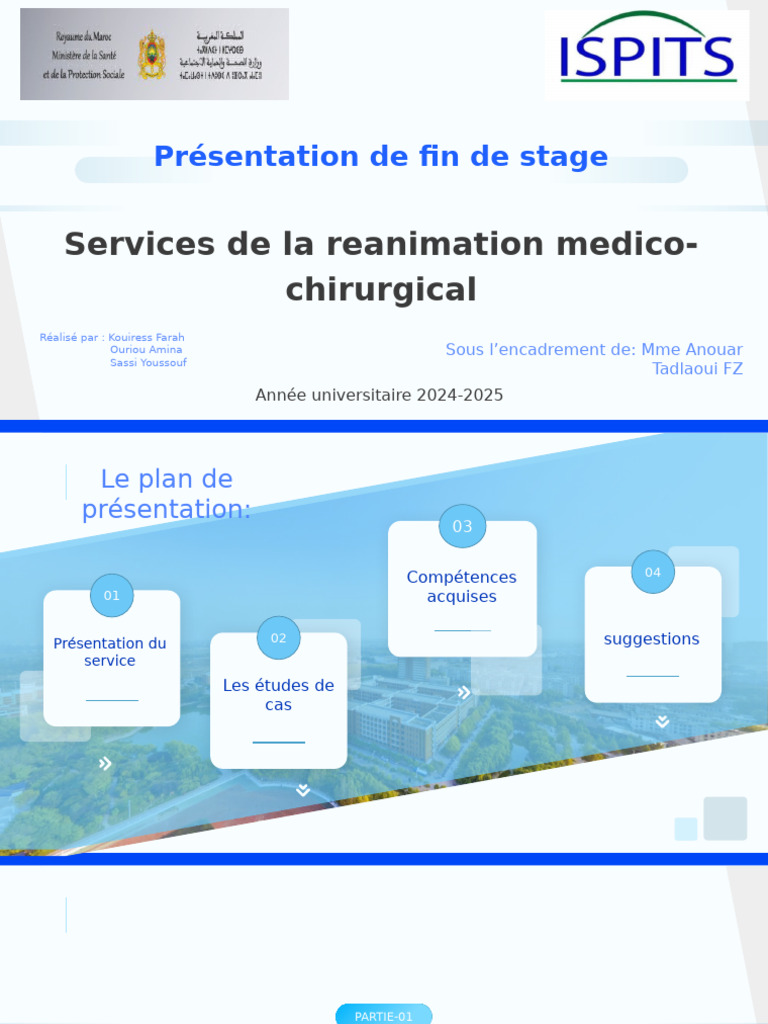 Rapport de stage en réanimation médicale | PDF | Hypertension ...