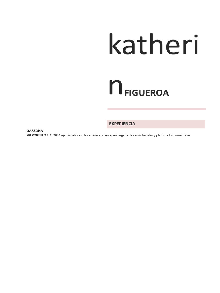 Currículum Vitae CV Rosa | PDF